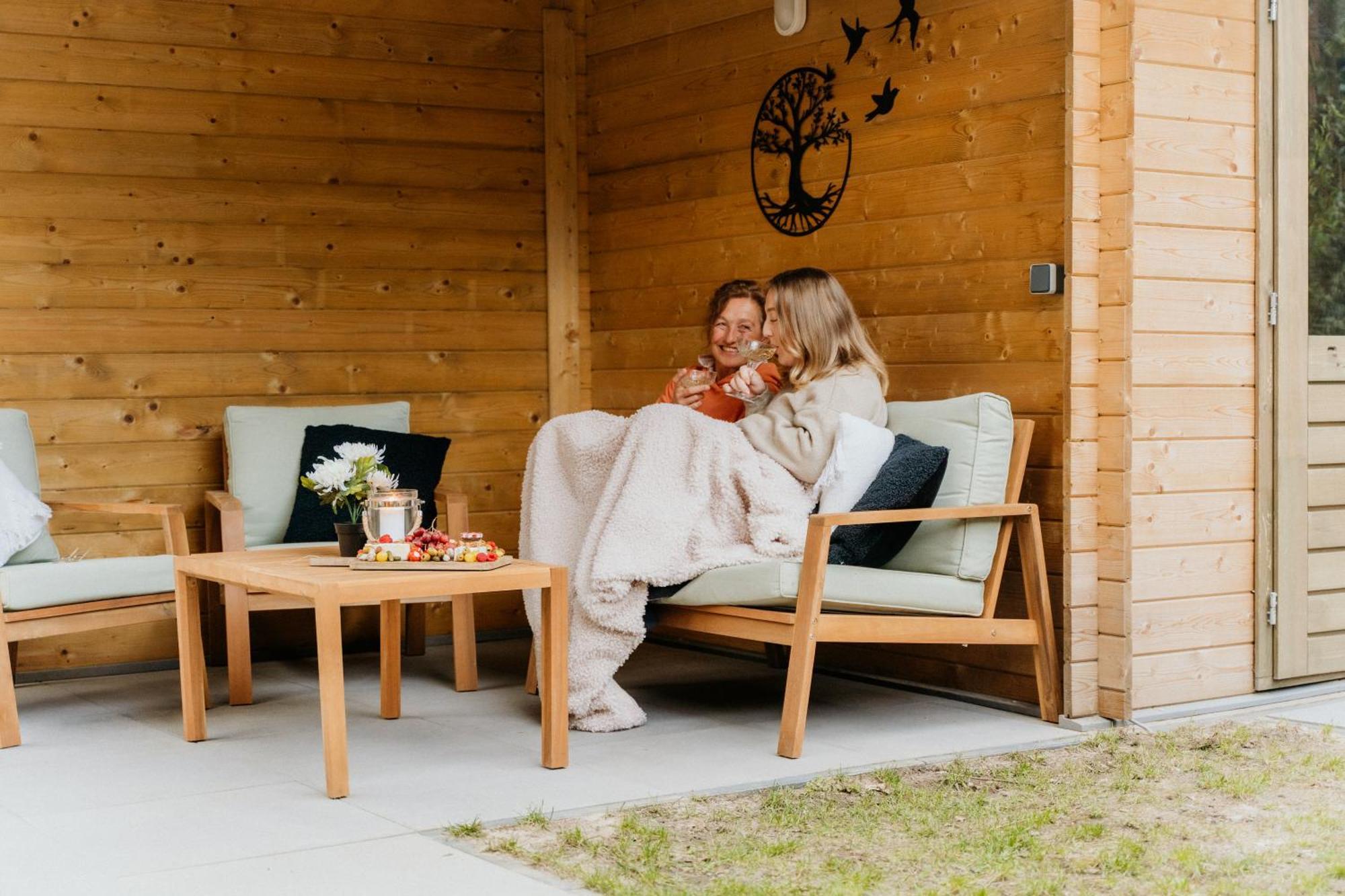 Romantisch Wellness Boshuisje Met Sauna & Hottub Meijel Luaran gambar